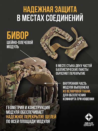 картинка Атом 2.0 Увеличенный с подсумками и СВМПЭ Бр2 от магазина gear-craft.ru