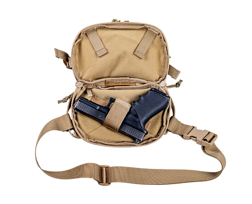 картинка Cумка кобура Козырь-2  для пистолета умбра от магазина gear-craft.ru