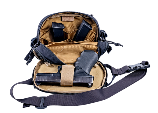 картинка Cумка кобура Козырь-2  для пистолета черная от магазина gear-craft.ru