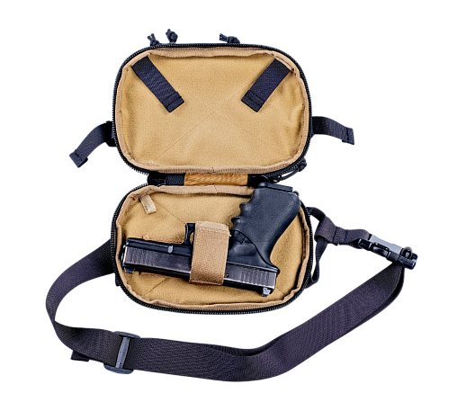 картинка Cумка кобура Козырь-2  для пистолета черная от магазина gear-craft.ru