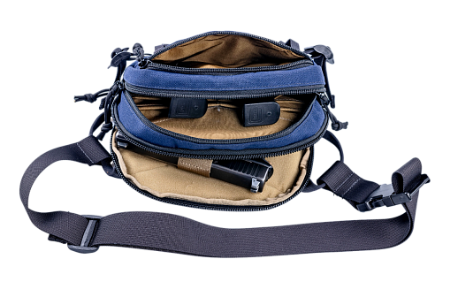 картинка Cумка кобура Козырь-2  для пистолета синяя от магазина gear-craft.ru